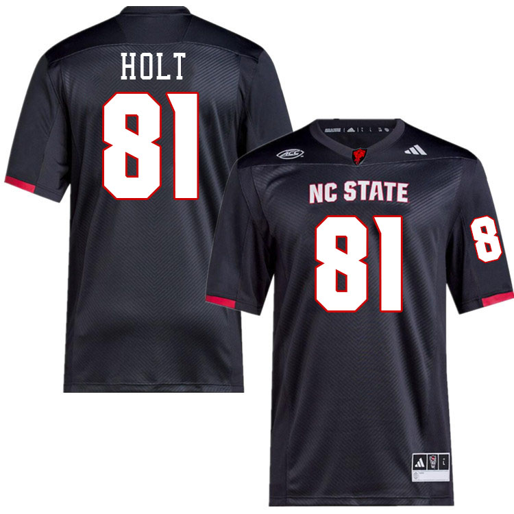NC State Wolfpack #81 Torry Holt College Football Jerseys,Uniforms-Black